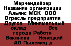 Мерчендайзер › Название организации ­ Альянс-МСК, ООО › Отрасль предприятия ­ Другое › Минимальный оклад ­ 23 000 - Все города Работа » Вакансии   . Ненецкий АО,Пылемец д.